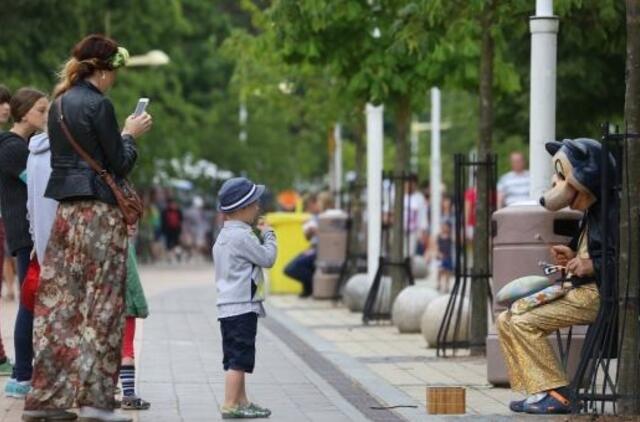 Palangiškiai vejami iš Palangos
