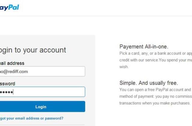 „PayPal“ vartotojams – dar viena sukčių apgaulė
