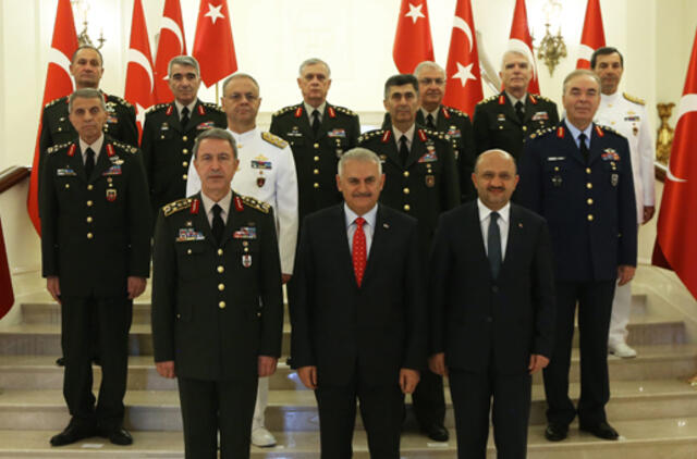 Po nepavykusio karinio perversmo - Turkijos kariuomenės pertvarkymas