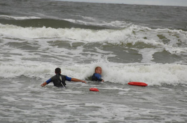 Poilsiautojų elgesys Palangos paplūdimyje atima žadą