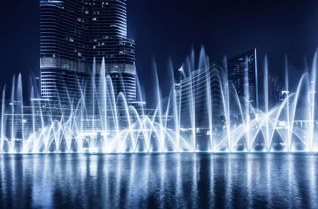 Sumanė plaukiojantį fontaną Kretingai papuošti