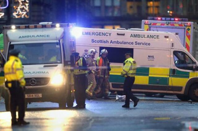 Glazge po sprogimo sugriuvo restoranas