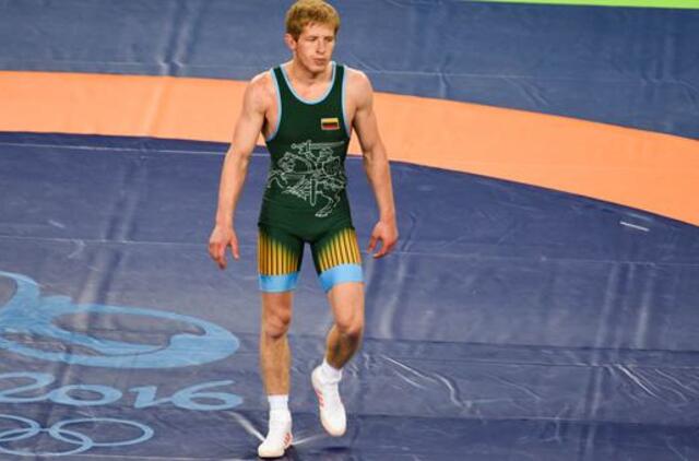 Imtynininkas Edgaras Venckaitis Rio de Žaneire pralaimėjo pasaulio čempionui ir baigė savo pasirodymą