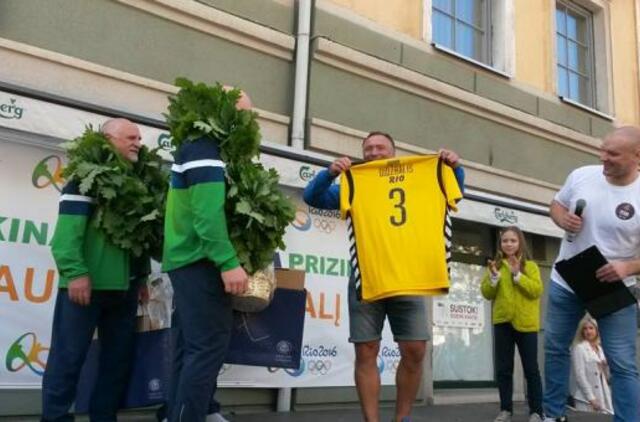 Klaipėda pasitiko savo "bronzinį" olimpietį