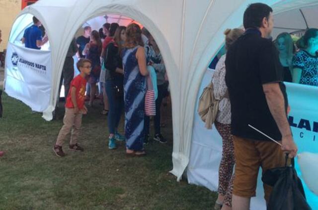 "Klaipėdos nafta" palapinė lankytojus traukė miniomis