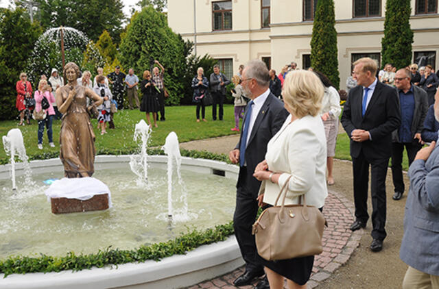 Kretingoje – istorinio fontano prisikėlimas