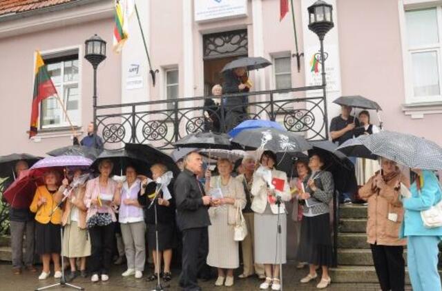 Paminėtos 27-osios Baltijos kelio metinės