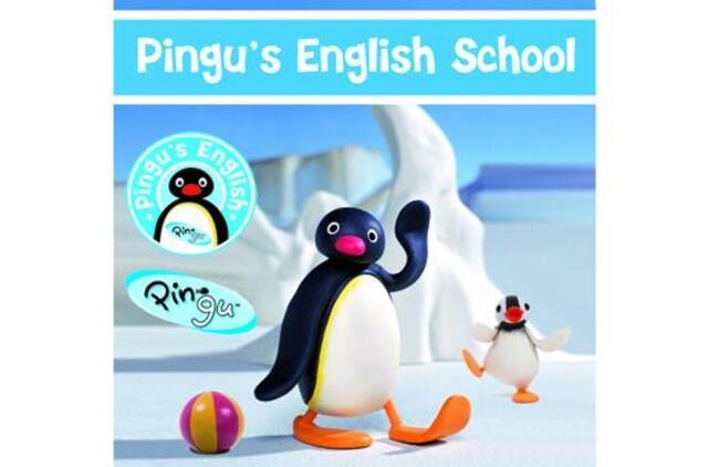 Pingvinukas Pingu - geriausias vaikučių mokytojas!