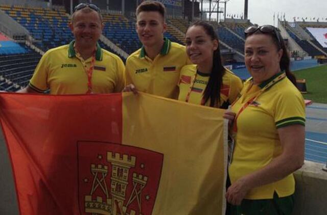 Planetos pirmenybėse plevėsavo Klaipėdos vėliava