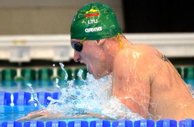 Plaukikas Giedrius Titenis - Rio de Žaneiro olimpinių žaidynių pusfinalyje