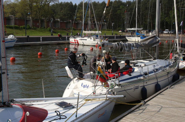 Prabilta apie Smiltynės jachtklubo plėtrą