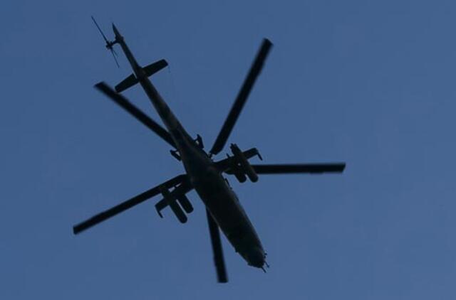 Sirijoje numuštas Rusijos "Mi-8" sraigtasparnis
