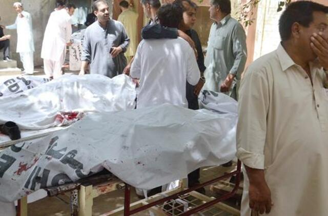 Per išpuolį prie klinikos Pakistane, naujais duomenimis, žuvo mažiausiai 66 žmonės