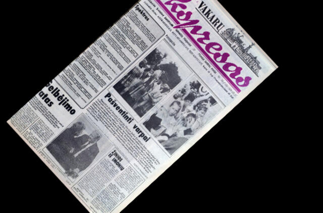 "Vakarų ekspresas". 1991 08 27