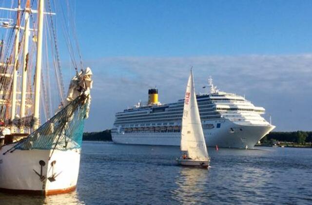 Žolinės išvakarėse prisišvartuos "Costa Pacifica"