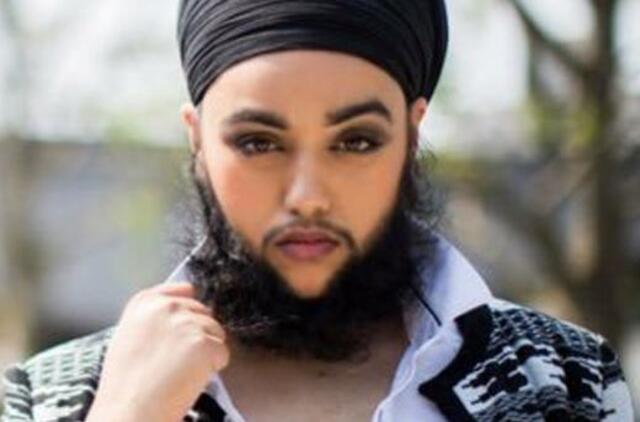 Britė su 15 centimetrų ilgio barzda pateko į Gineso rekordų knygą