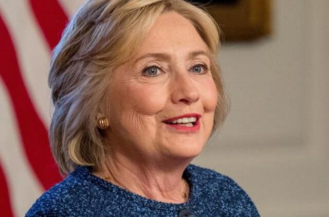 Hilari Klinton paskelbė informaciją apie savo sveikatos būklę