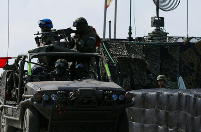 Kinija ir Rusija pradėjo bendras karines pratybas