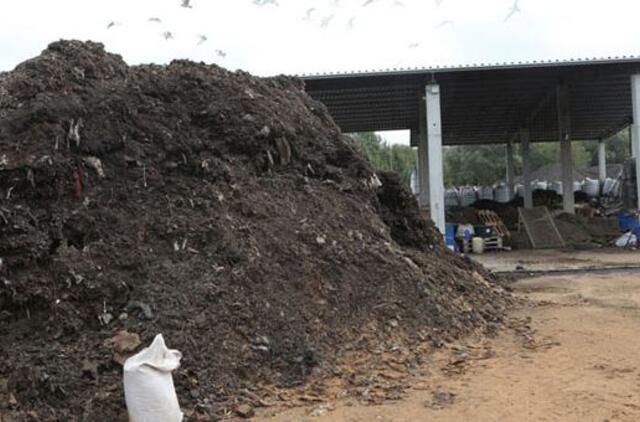 Kompostavimo aikštelės smarvė neužgrūdino