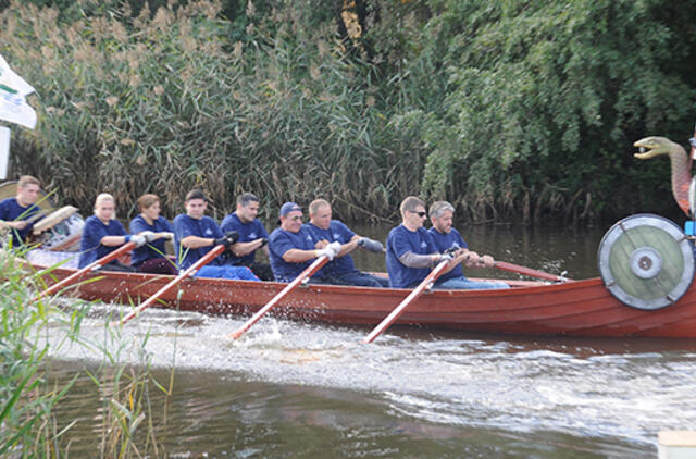 Kuršių vikingų regatą laimėjo klaipėdiečiai