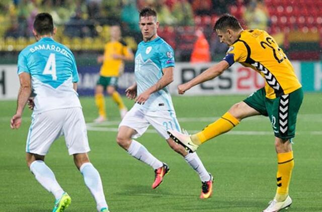 Lietuvos rinktinei pergalė išslydo paskutinę minutę