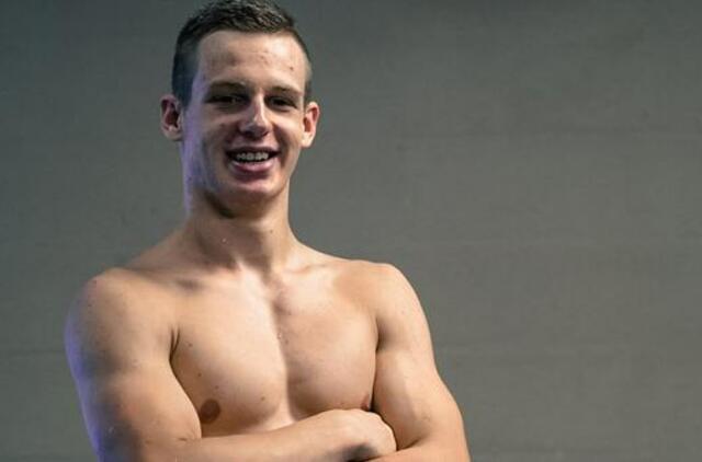 Plaukikas Edgaras Matakas parolimpinėse žaidynėse pagerino Lietuvos rekordą