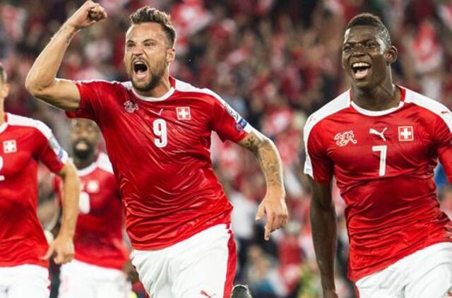 Portugalijos ir Prancūzijos futbolininkai prarado taškus pasaulio čempionato atrankos starte