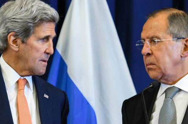 Rusija ir JAV suderino paliaubų Sirijoje planą