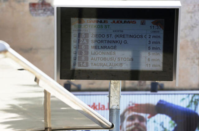 Stotelėse - naujos švieslentės