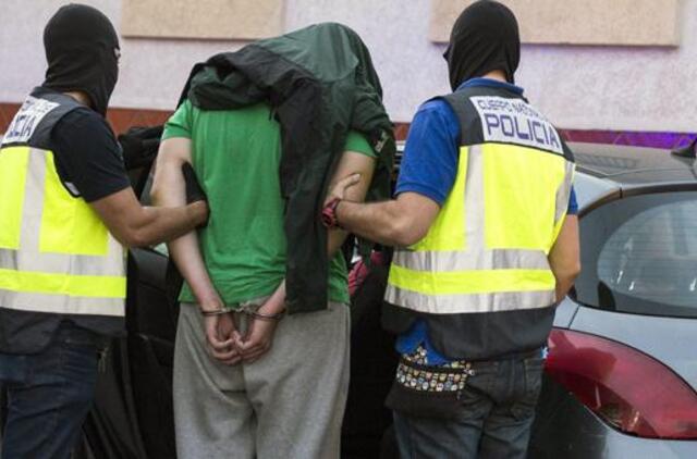 Sulaikyti penki įtariami teroristai