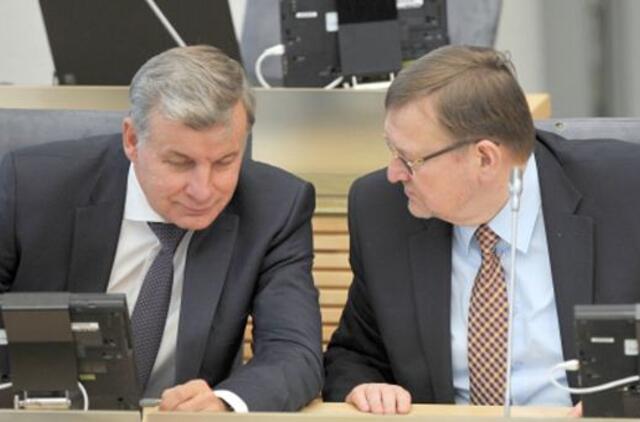 Teks rinktis: būti seimūnu ar ministru