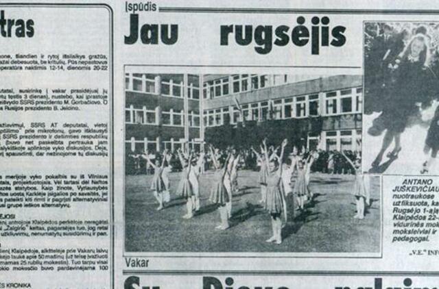 "Vakarų ekspresas". 1991 09 03