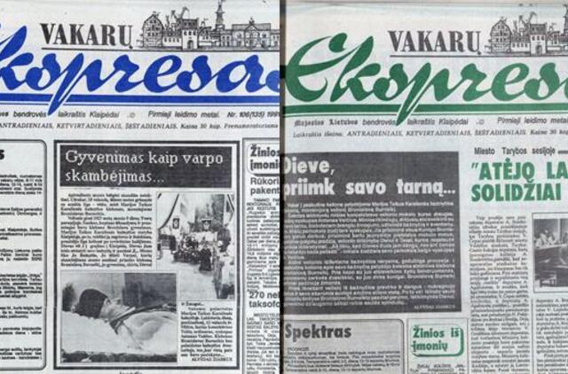 "Vakarų ekspresas". 1991 09 12 ir 14