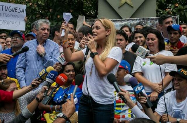 Venesueloje - protestai prieš prezidentą Nikolą Madurą