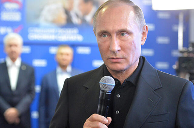 Vladimiras Putinas: rinkimai rodo, kad žmonės renkasi stabilumą ir pasitiki vyriausybe