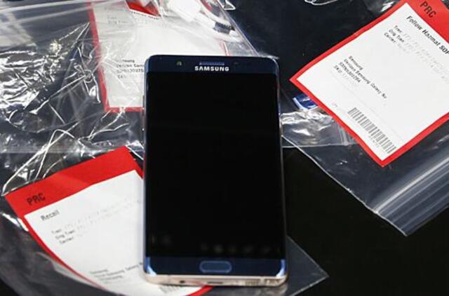 WSJ: "Samsung" iki rugsėjo 21 d. suspės pakeisti tik pusę JAV atšauktų "Note 7" telefonų