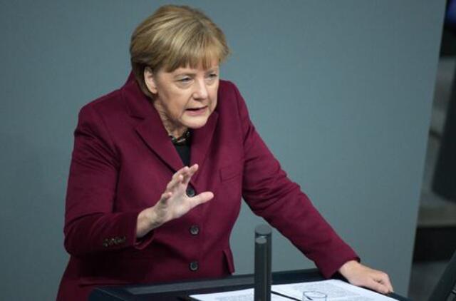 45 procentai vokiečių vis dar nori matyti Angelą Merkel kanclerio poste