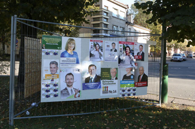 Kandidatų biografijos kinta pagal poreikį