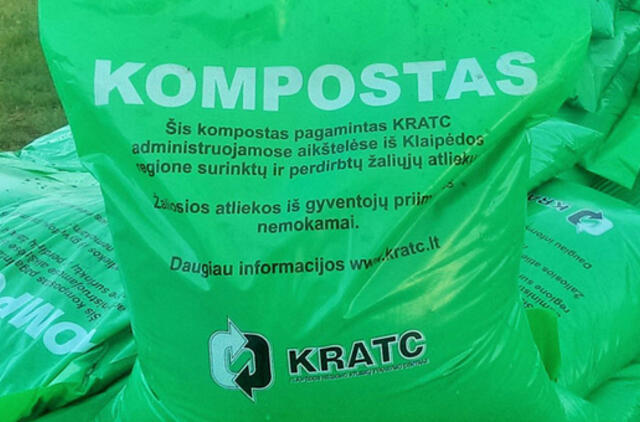 Klaipėdiečiams dovanojamas kompostas