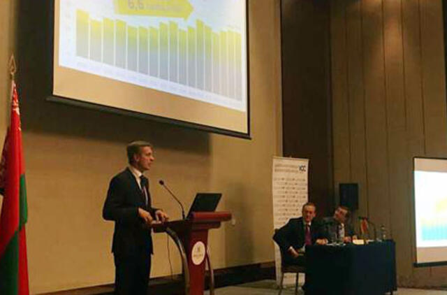 Klaipėdos uostas pristatomas Baltarusijoje