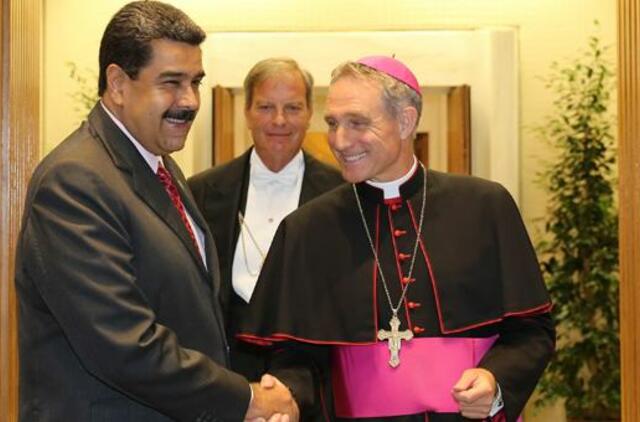 Netikėtas žingsnis - Venesuelos politiniai priešai ves derybas