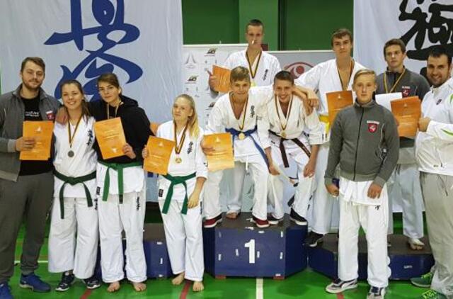 Shodaniečiai Lietuvos jaunučių žaidynių finale susižėrė krūvą medalių