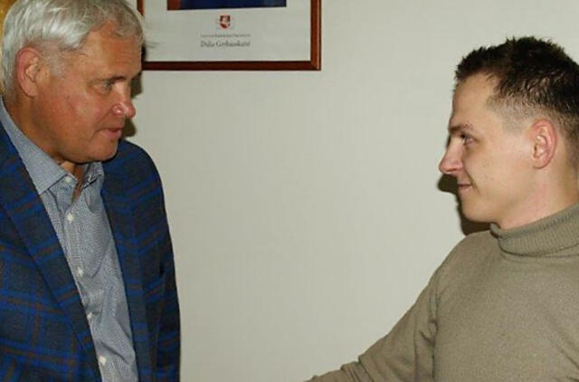 Berniuką išgelbėjusiam vaikinui – mero padėka