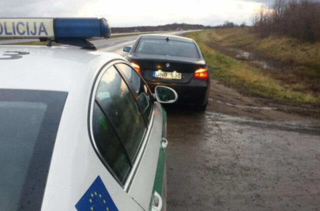 Girtas kaunietis lėkė į Palangą pas mylimąją