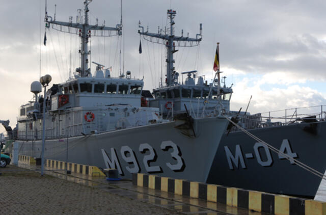 Į Klaipėdą atplaukė NATO laivai