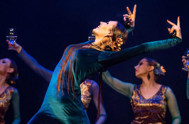 Išskirtinį grožį Lietuvoje kuriantis flamenko šokio teatras „Sandra Domingo“ atvyksta į Klaipėdą