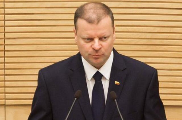 Kandidatas į premjerus pabrėžia šeimos politiką, kovą su smurtu, visuotinę karo prievolę