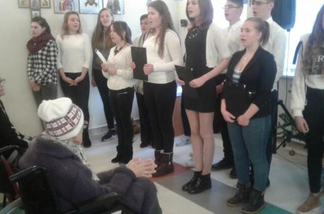 Klaipėdos miesto globos namų gyventojams - Advento pradžios renginys