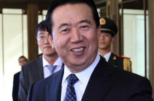 Pirmą kartą Interpolo vadovu išrinktas Kinijos pareigūnas