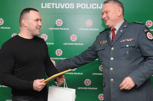 Plėšiką sučiupusiam klaipėdiečiui - padėka